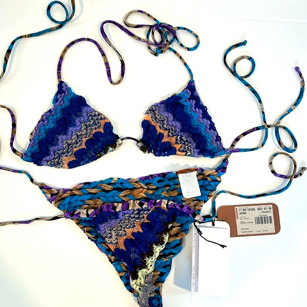 Missoni Mare Reversible Antibes Bikini Size 42